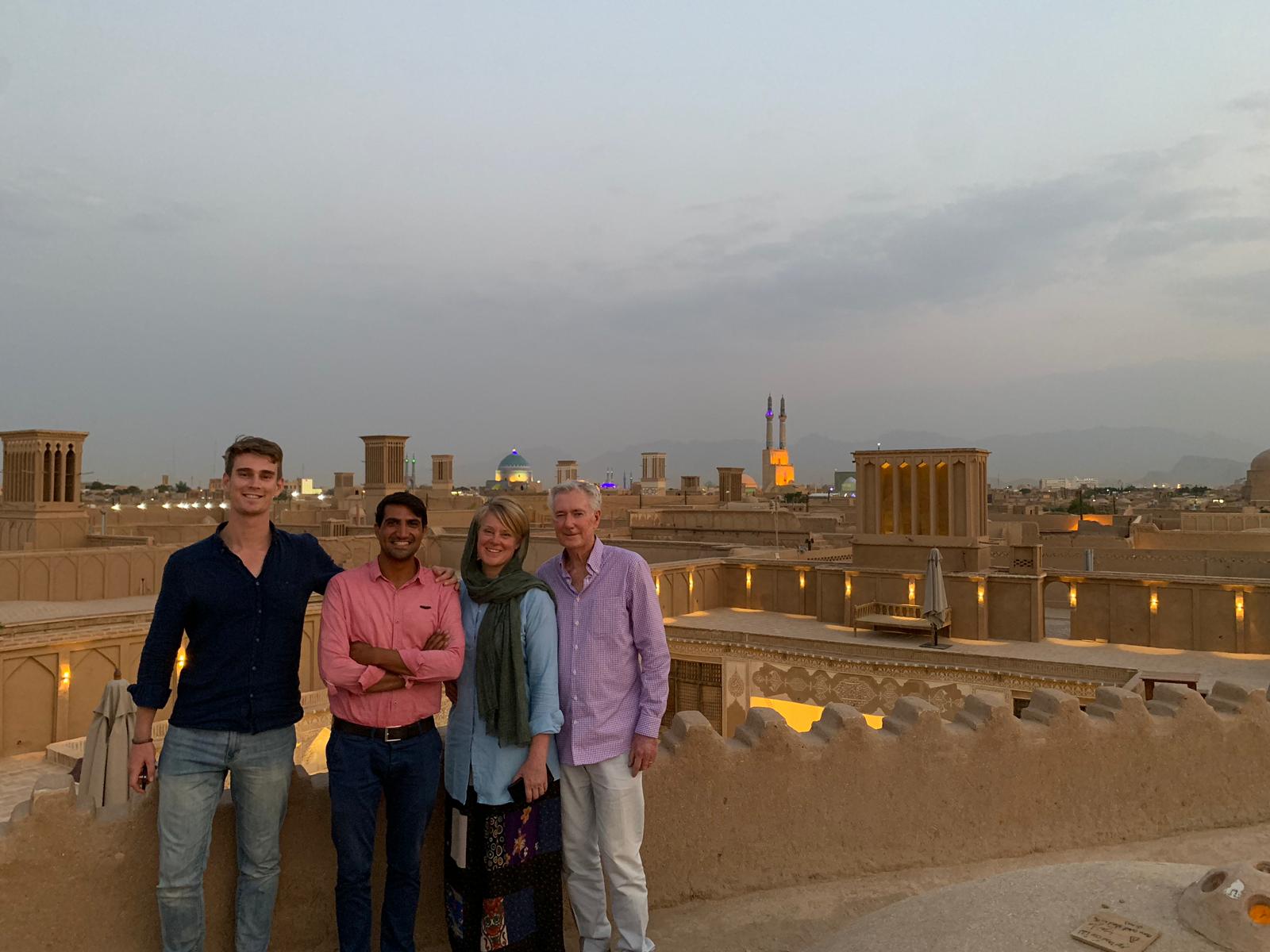 In Yazd city tour we visit most beautiful roof viewpoints in Yazd
