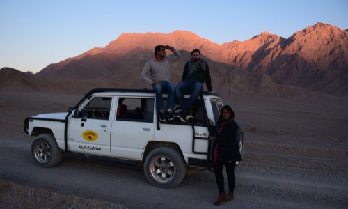 On Desert Safari & off road tour we will discover beautiful landscape views in Yazd