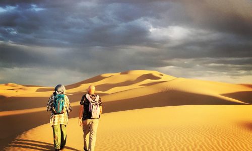 Desert walking tour is an unforgetable exprience with a lots of beautiful landscape views